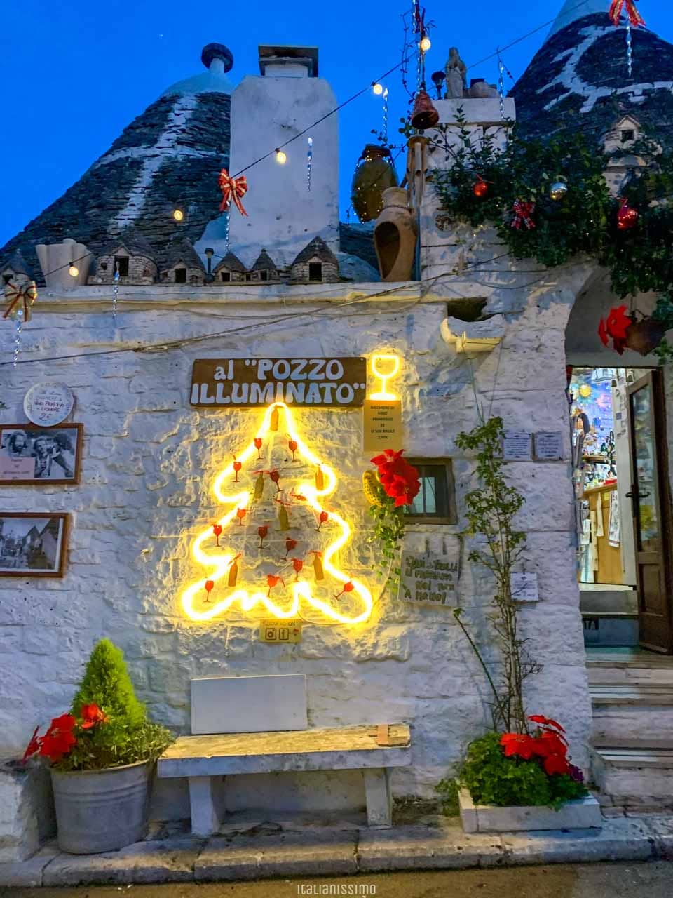 Alberobello, czyli magiczna kraina trulli w świątecznej odsłonie